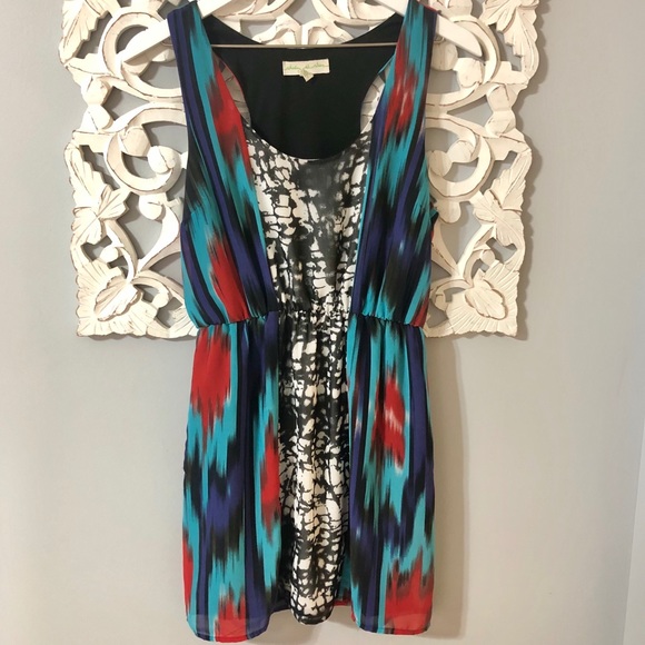 Urban Outfitters Dresses & Skirts - Starring at Stars OU Ikat & Tie-dye Print Dress